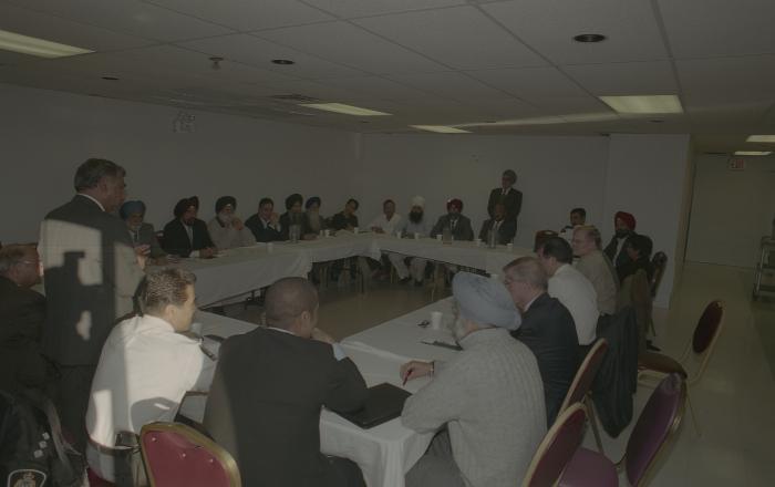 [Anti-violence community meeting]