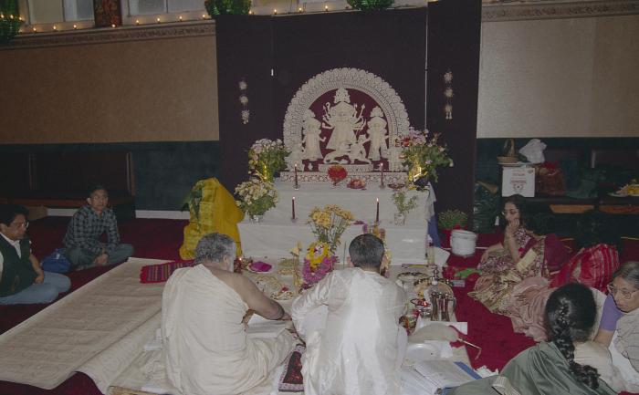[Durga poojan by Bengali Association]