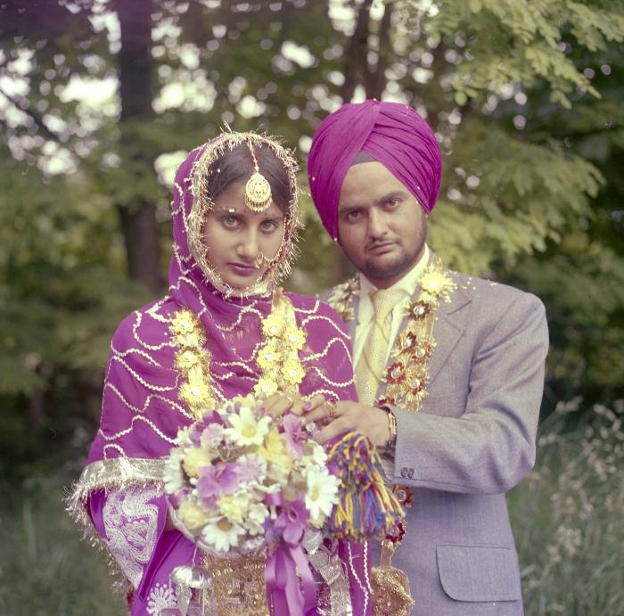 [Portrait of Sekon Sarbjeet and Pritam Gill]