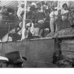 Indians aboard the Komagatamaru [sic], 1914