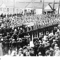 Funeral of William Hopkinson, Immigration Officer, Vancouver, BC