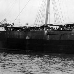 Komagata Maru incident [ship in harbour]