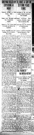 Newsclipping - Vancouver Daily Province: Sikh was killed by explosion at night
