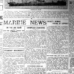Newsclipping - Vancouver Sun: Famous riot ship returns