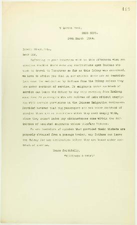 [Copy of letters enclosed with pp. 409-411 - letter from Reid to W. D. Scott re activities of J. E. Bird]