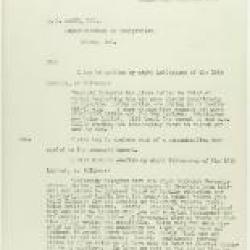 Copy of letter from Reid to W. D. Scott, re wires received and sent. Page 1-5