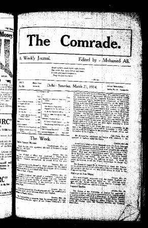 The Comrade: A Weekly Journal. Volume 7, Number 12