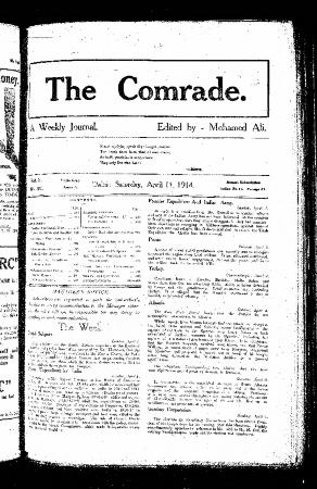 The Comrade: A Weekly Journal. Volume 7, Number 15
