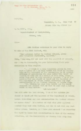 Copy of letter from Reid to W. D. Scott confirming wires and night-letters. Page 1-4