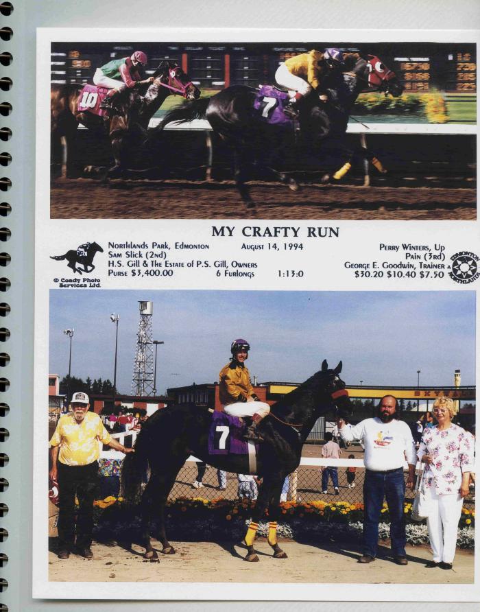 [Photos of My Crafty Run from the race on August 14, 1994]