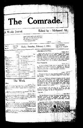 The Comrade: A Weekly Journal. Volume 7, Number 6