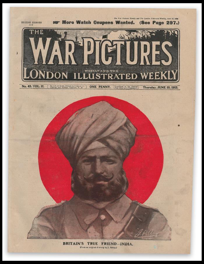 The War Pictures Weekly and the London Illustrated Weekly cover
