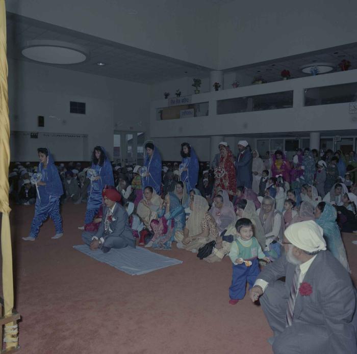 [Photo of Jaz Brar, Manpreet Brar and wedding guests]