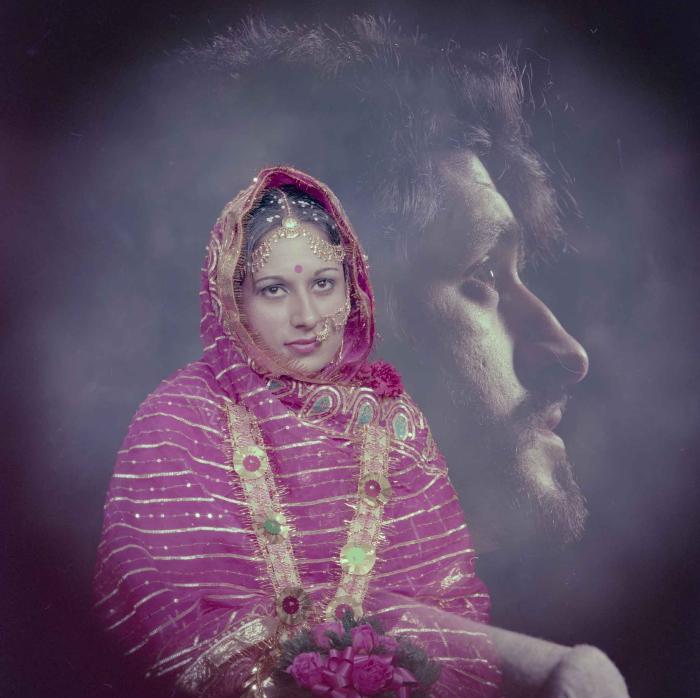 [Group portrait of David Gill and Kamaljeet Grewal]