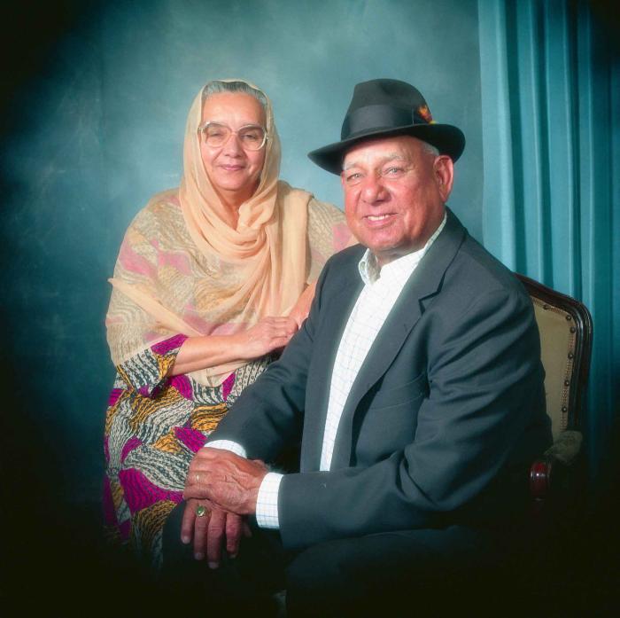 [Photo of Surinder Kaur and Paul Dhaliwal]