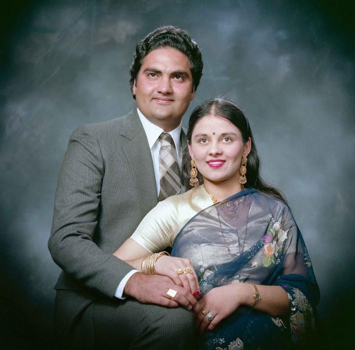 [Group Portrait photo of Bhupinder Banipal and an unidentified  individual]