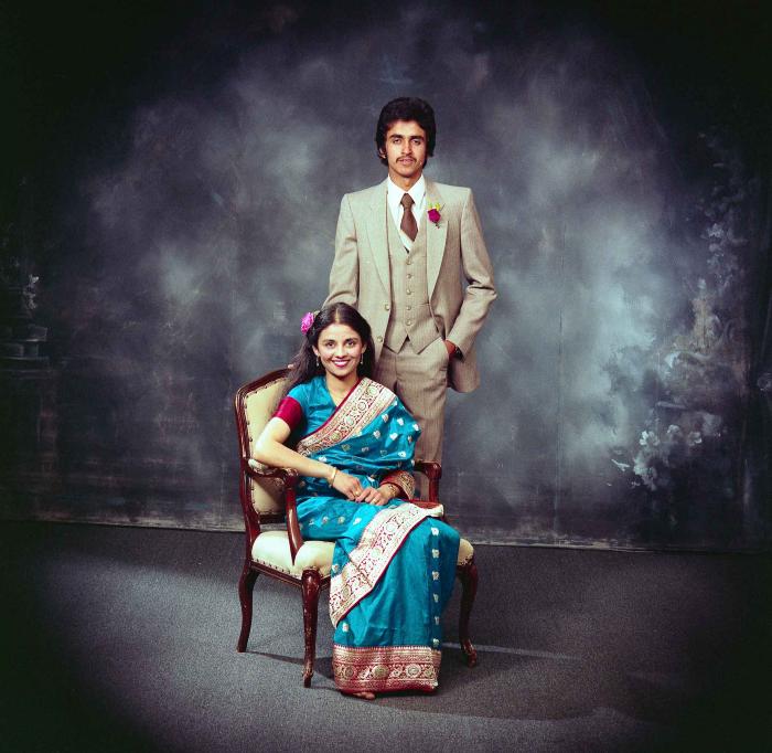 [Group Portrait of Bhupinder Banipal and an unidentified  individual]