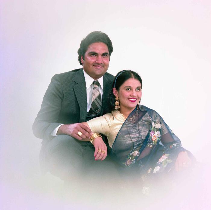 [Group Portrait photo of Bhupinder Banipal and an unidentified  individual]