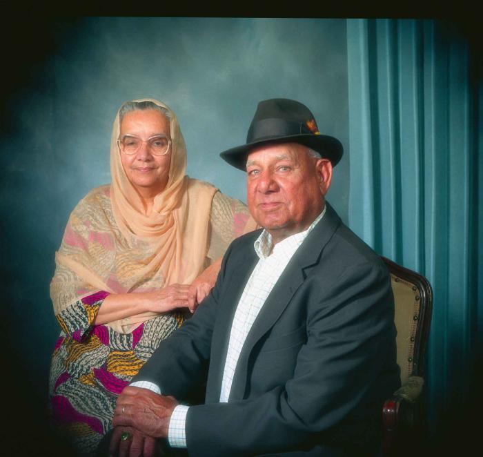 [Photo of Surinder Kaur and Paul Dhaliwal]