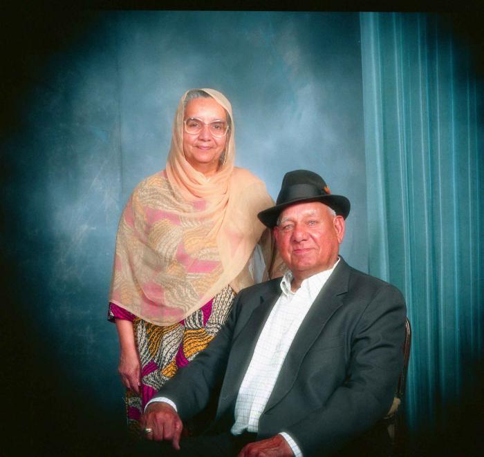 [Photo of Surinder Kaur and Paul Dhaliwal]