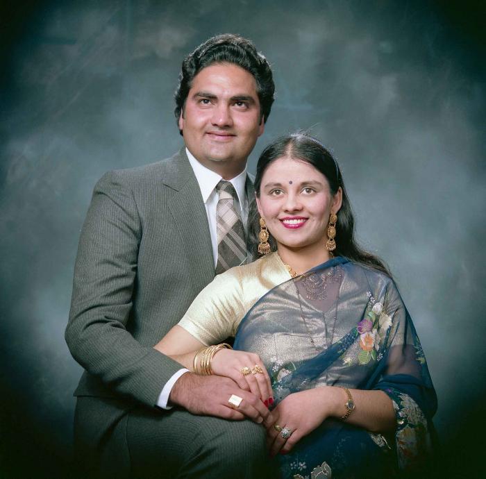 [Group Portrait photo of Bhupinder Banipal and an unidentified  individual]