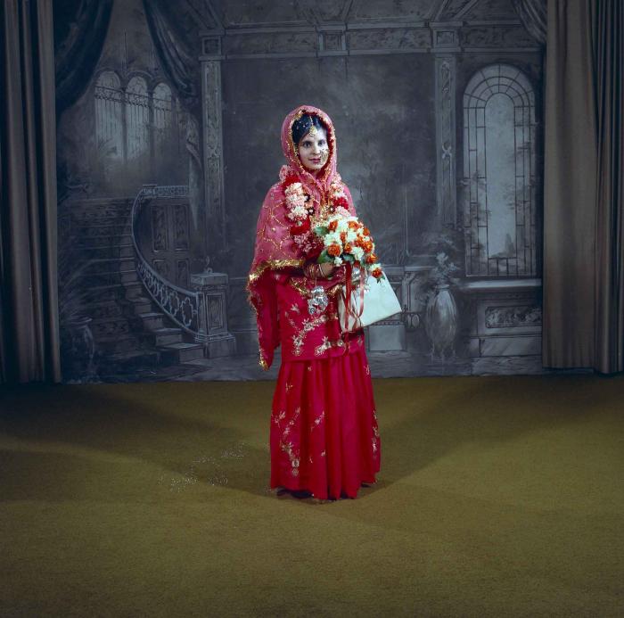 [Portrait of unidentified  bride]