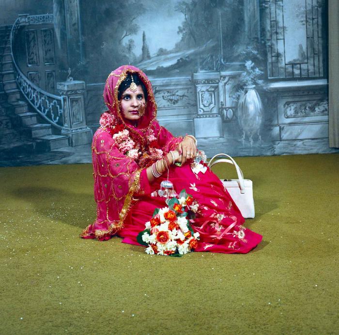 [Portrait of unidentified  bride]