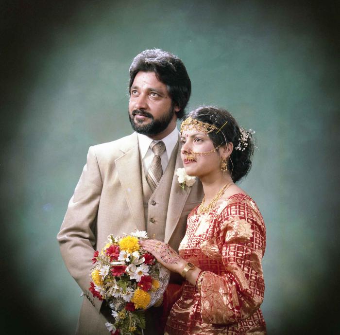 [Portrait of Parm Cheema and Swaren Dhaliwal]
