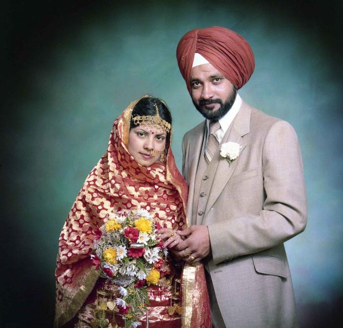 [Portrait of Parm Cheema and Swaren Dhaliwal]