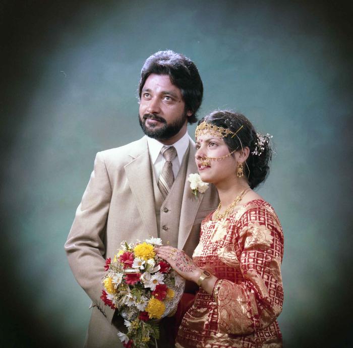 [Portrait of Parm Cheema and Swaren Dhaliwal]