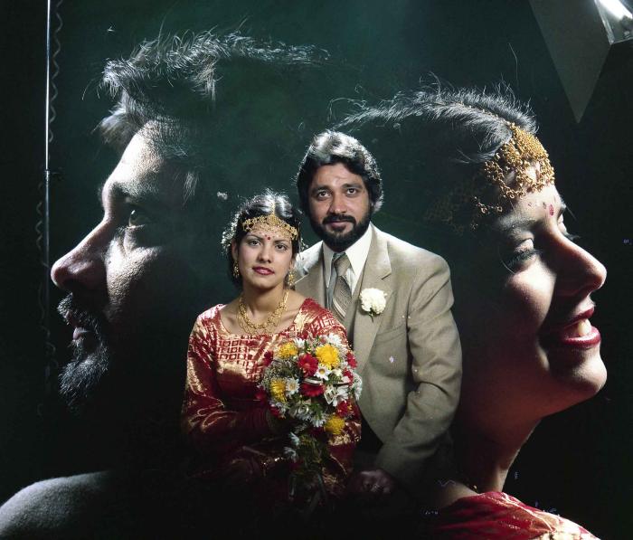 [Portrait of Parm Cheema and Swaren Dhaliwal]
