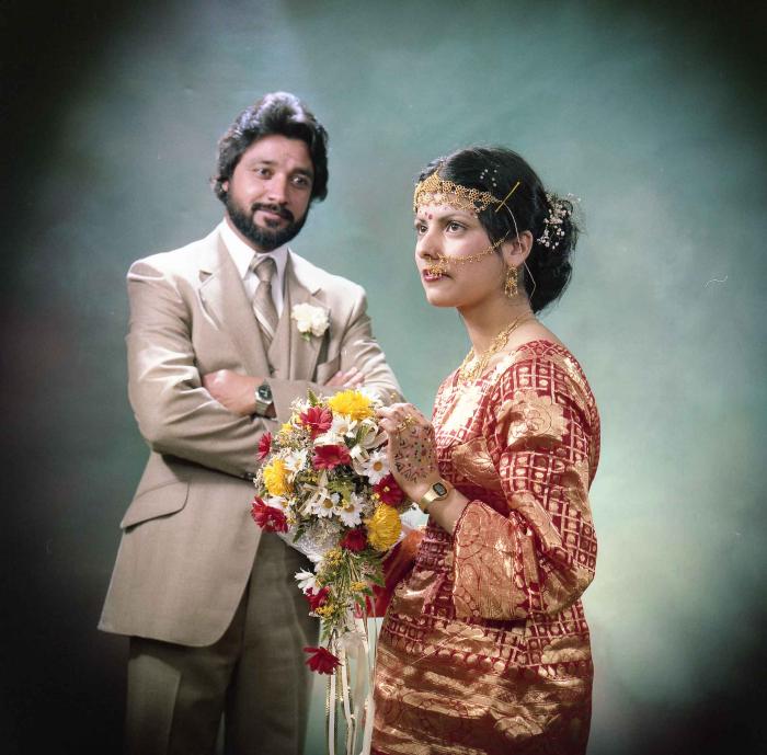 [Portrait of Parm Cheema and Swaren Dhaliwal]