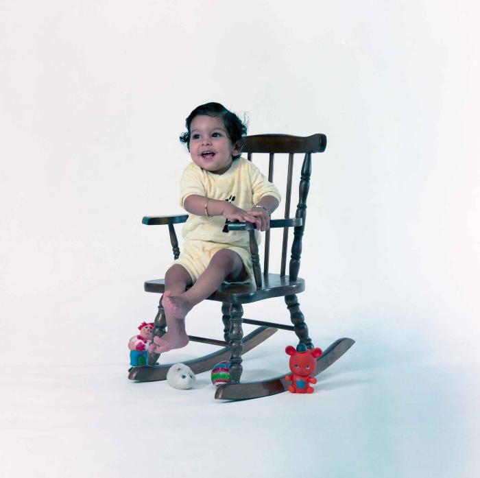 [Portrait of unidentified child]