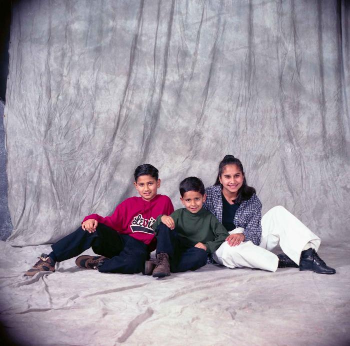 [Group photo of unidentified children]