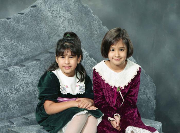 [Portrait of Gill daughters]