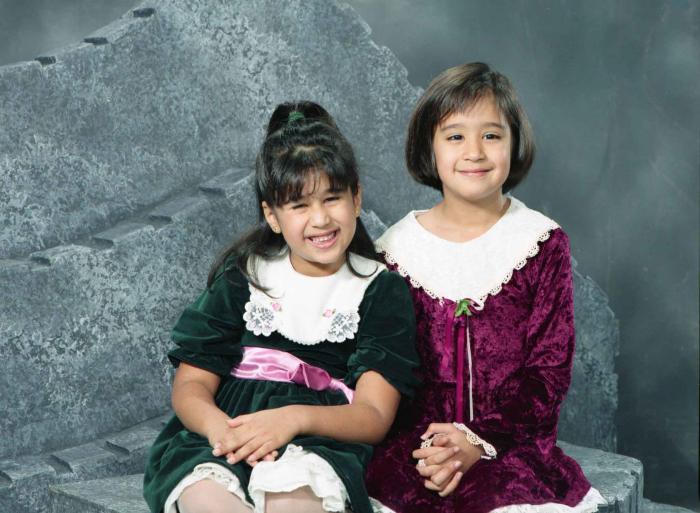 [Portrait of Gill daughters]