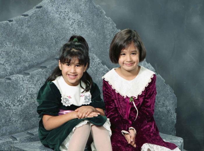 [Portrait of Gill daughters]