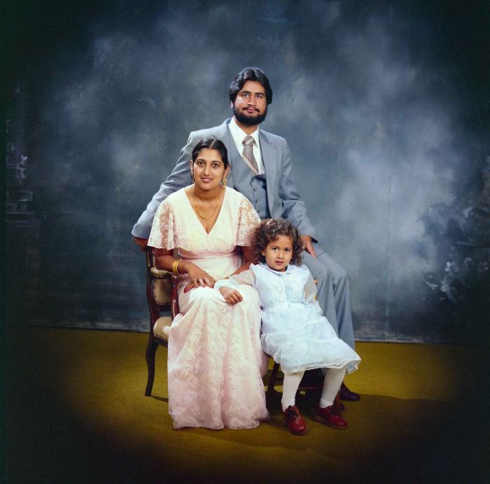 [Group photo of Gurnail Brar's family]