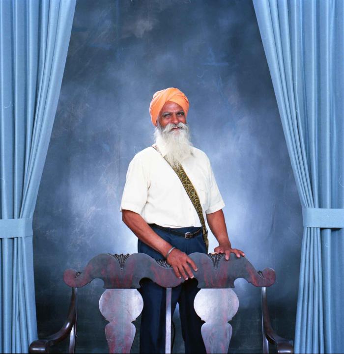 [Portrait photo of Swan Gill's family member]