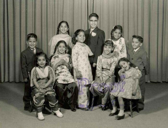 [Group photo of children]