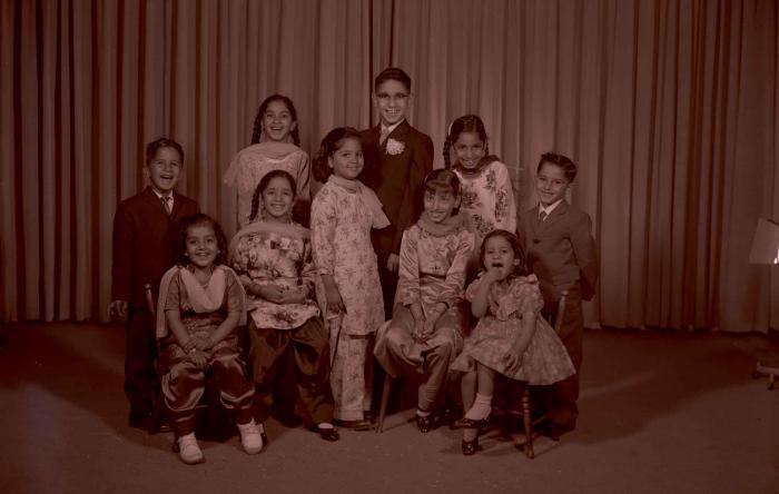 [Group photo of children]