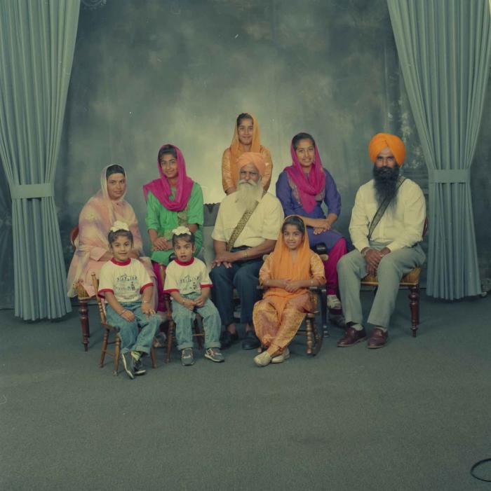 [Group photo of Swan Gill's family members]