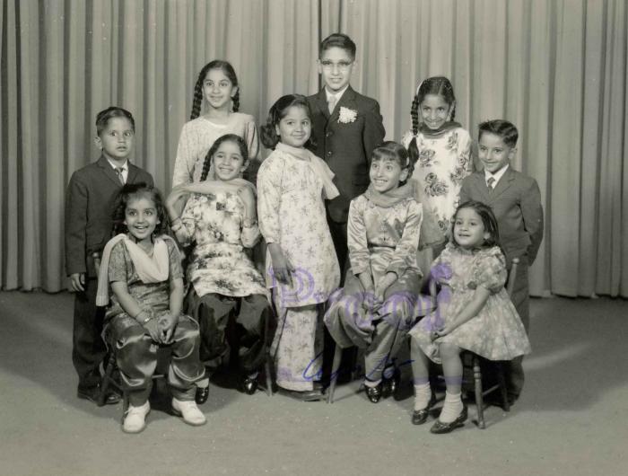 [Group photo of children]