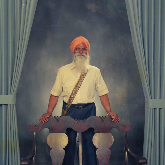 [Portrait photo of Swan Gill's family member]