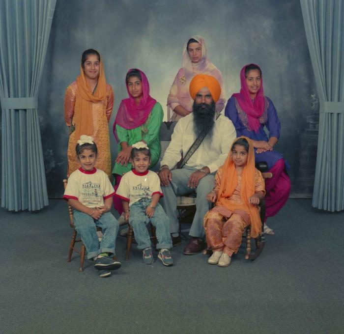 [Group photo of Swan Gill's family members]