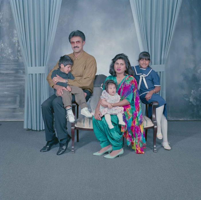 [Group photo of Surjit Grewal family]