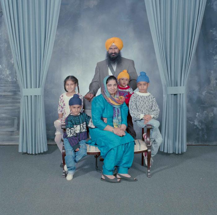 [Group photo of Surjit Grewal family]