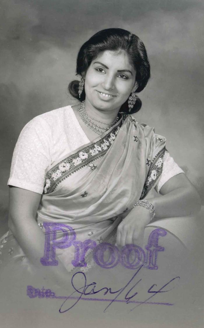 [Photo of Miss A. Grewal]