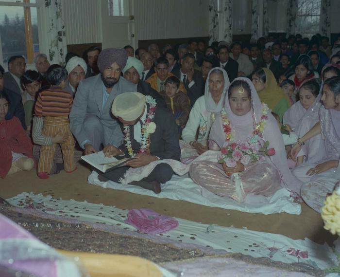 [Photo of Gurder Singh's wedding]