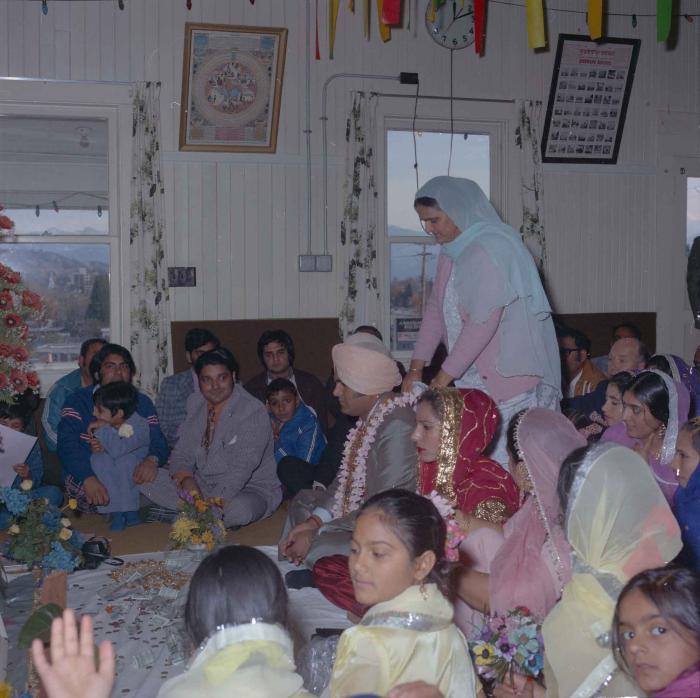 [Photo of Jagiar Singh Kingra with an unidentified bride]